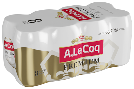 A.Le Coq Premium 4,5% 0,33l 8-pack