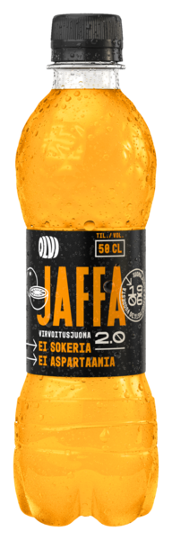Olvi Jaffa 2.0 sokeriton virvoitusjuoma 0,5l