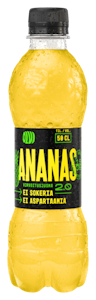 Olvi Ananas 2.0 sokeriton virvoitusjuoma 0,5l