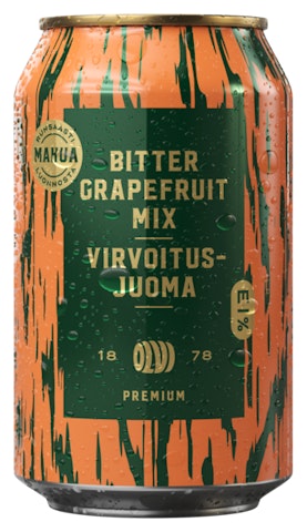 OLVI Premium Bitter Grapefruit virvoitusjuoma 0,33l