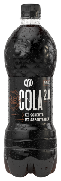 Olvi Cola 2.0 sokeriton virvoitusjuoma 0,95l