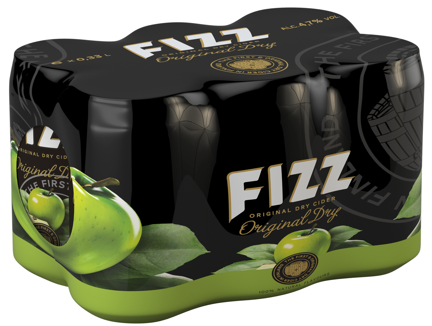 FIZZ Original Dry 4,7% 0,33l 6-pack