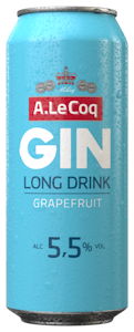 A.Le Coq GIN Grapefruit Long Drink 5,5% 0,5l