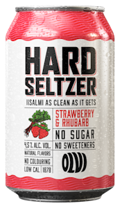 Olvi Hard Seltzer Mansikka-Raparperi 4,5% 0,33l