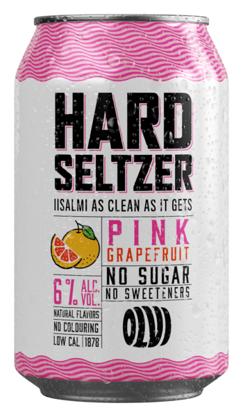 Olvi Hard Seltzer Pink Grapefruit 6,0% 0,33l