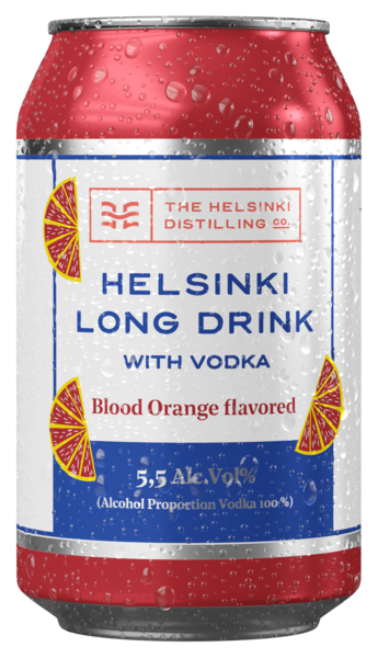 Helsinki Vodka-BloodOrange Long Drink 5,5% 0,33l tlk
