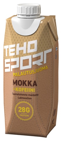 Teho Sport palautusjuoma mokka+kofeiini 0,33l