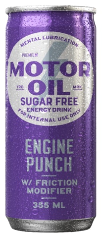 Motor Oil Energy Drink Engine Punch 0,355l