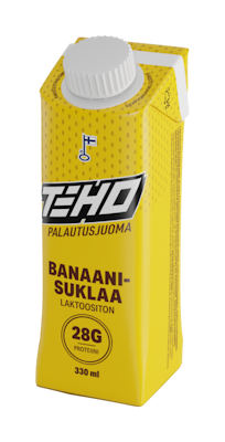 Teho palautusjuoma 0,33l banaani-suklaa
