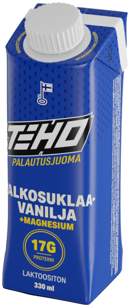 Teho Sport proteiinijuoma 0,33l valkosuklaa-vanilja +Mg