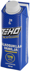 Teho Sport palautusjuoma 0,33l valkosuklaa-vanilja +Mg