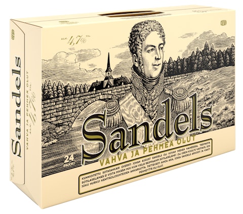 Sandels 4,7% 0,33l 24-pack