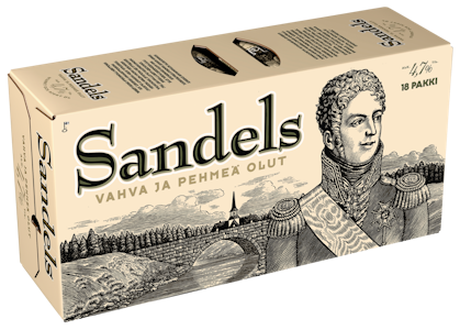 Sandels 4,7% 0,33l 18-pack