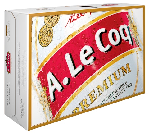 A.Le Coq Prem 4,5% 0,33l tlk 24-pack