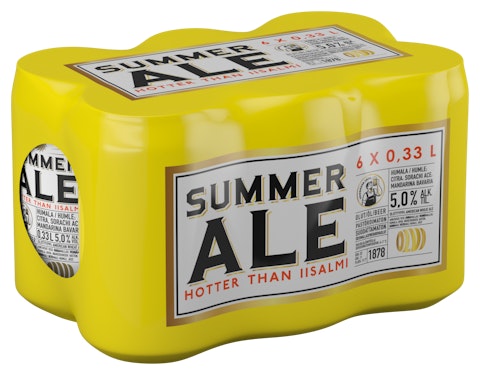 Olvi Summer Ale olut 5,0% 0,33l 6-pack