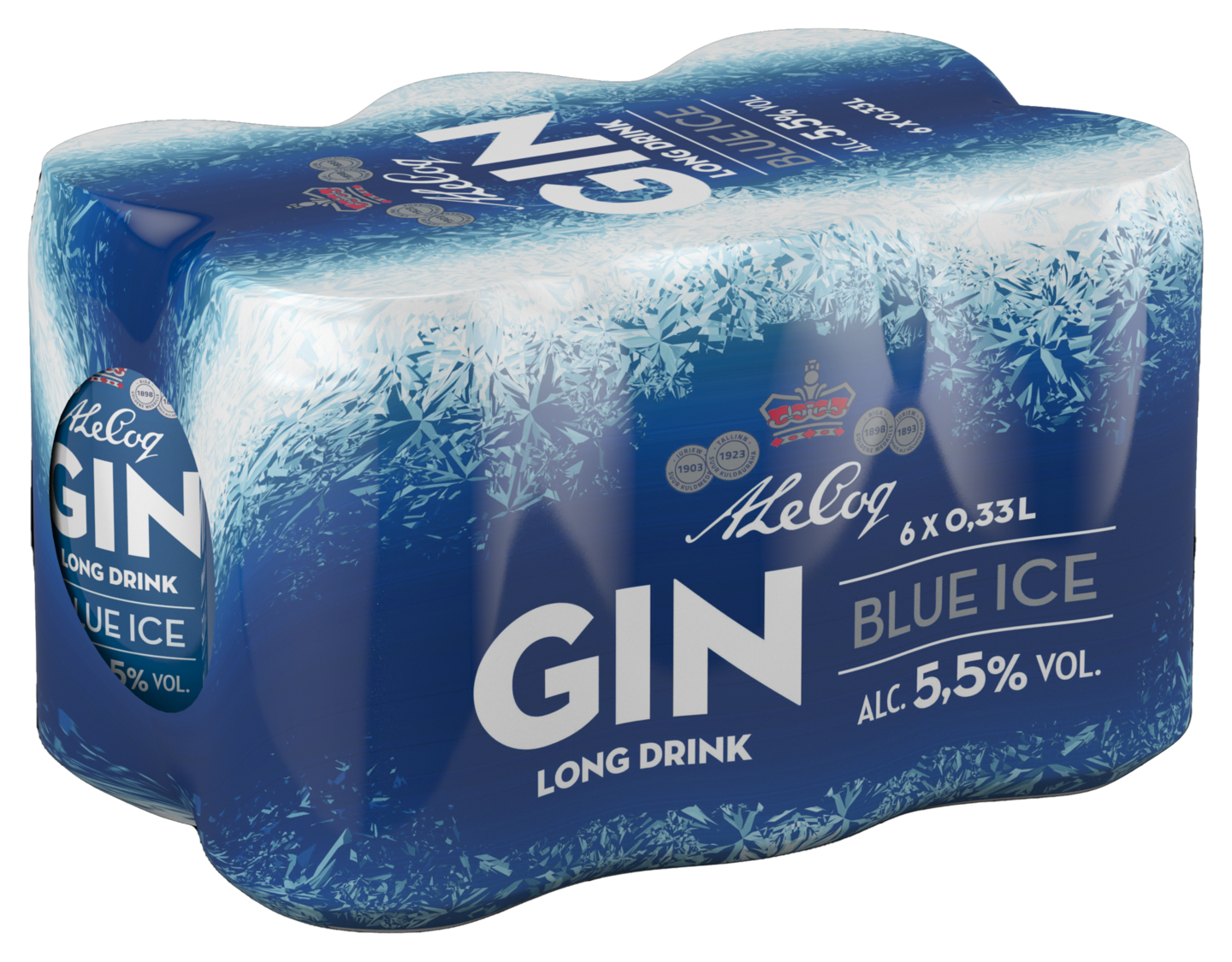 A.Le Coq GIN Blue Ice Long Drink 5,5% 0,33l 6-pack