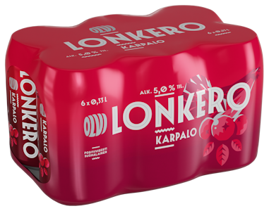 Olvi Karpalolonkero 5% 0,33l 6-pack