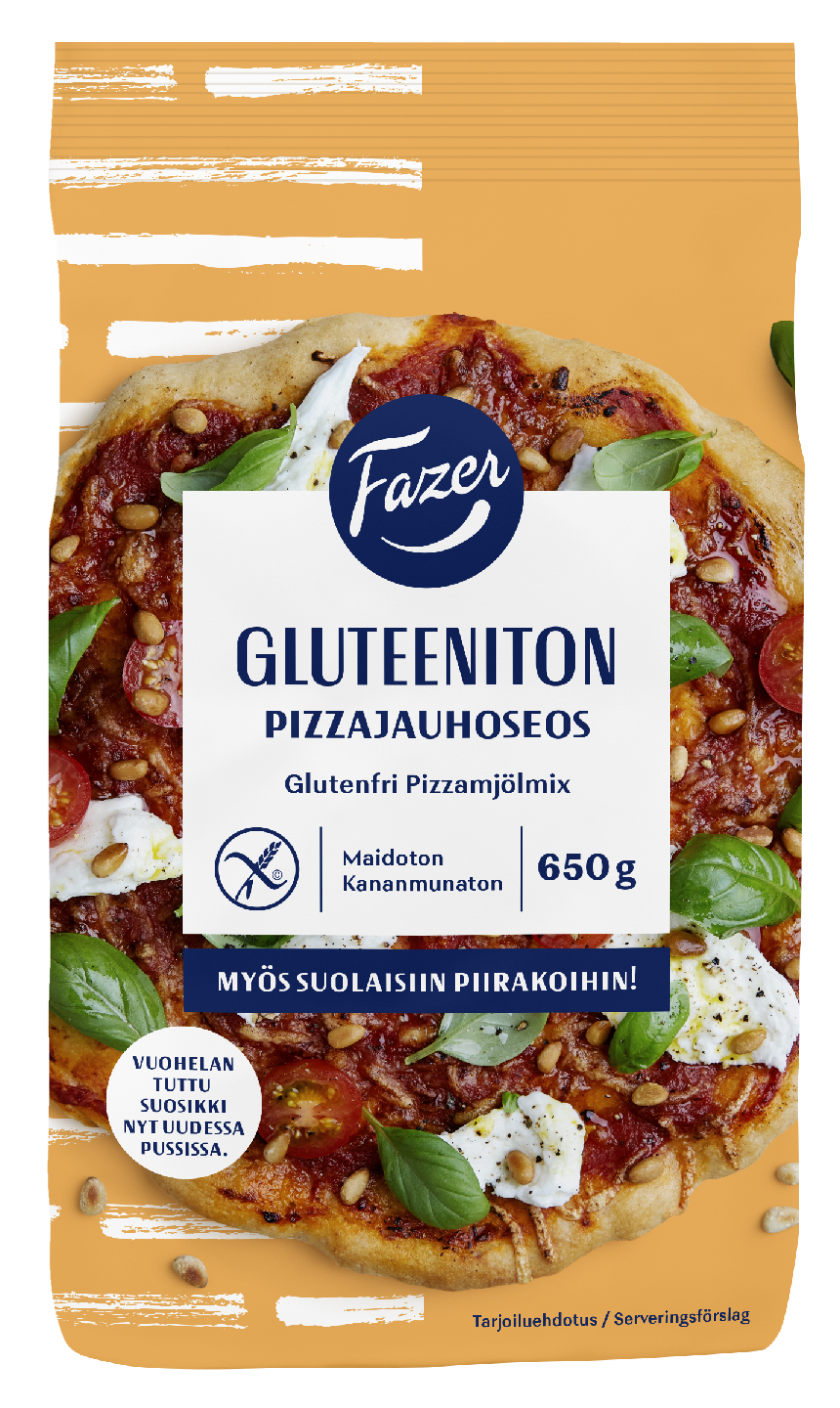 Fazer Gluteeniton pizzajauhoseos 650g