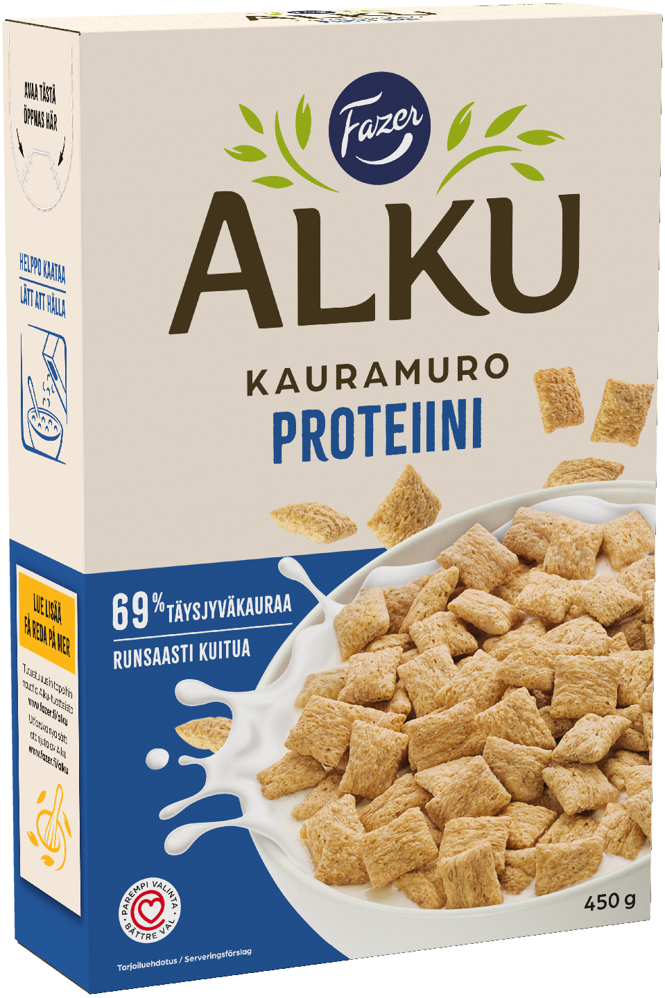 Fazer Alku kauramuro proteiini 450 g