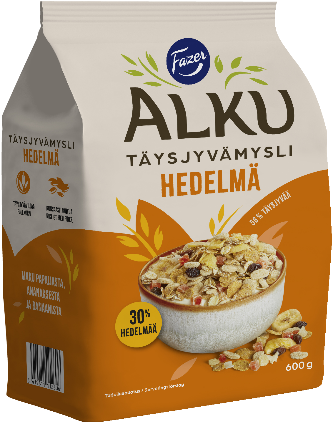 Fazer Alku Rapea Hedelmämysli 600 g