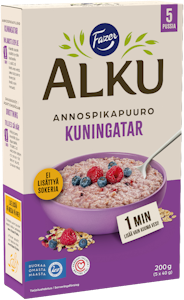 Fazer Alku annospikapuuro 5x40g Kuningatar