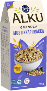 Fazer Alku Granola Mustikkapiirakka 375g