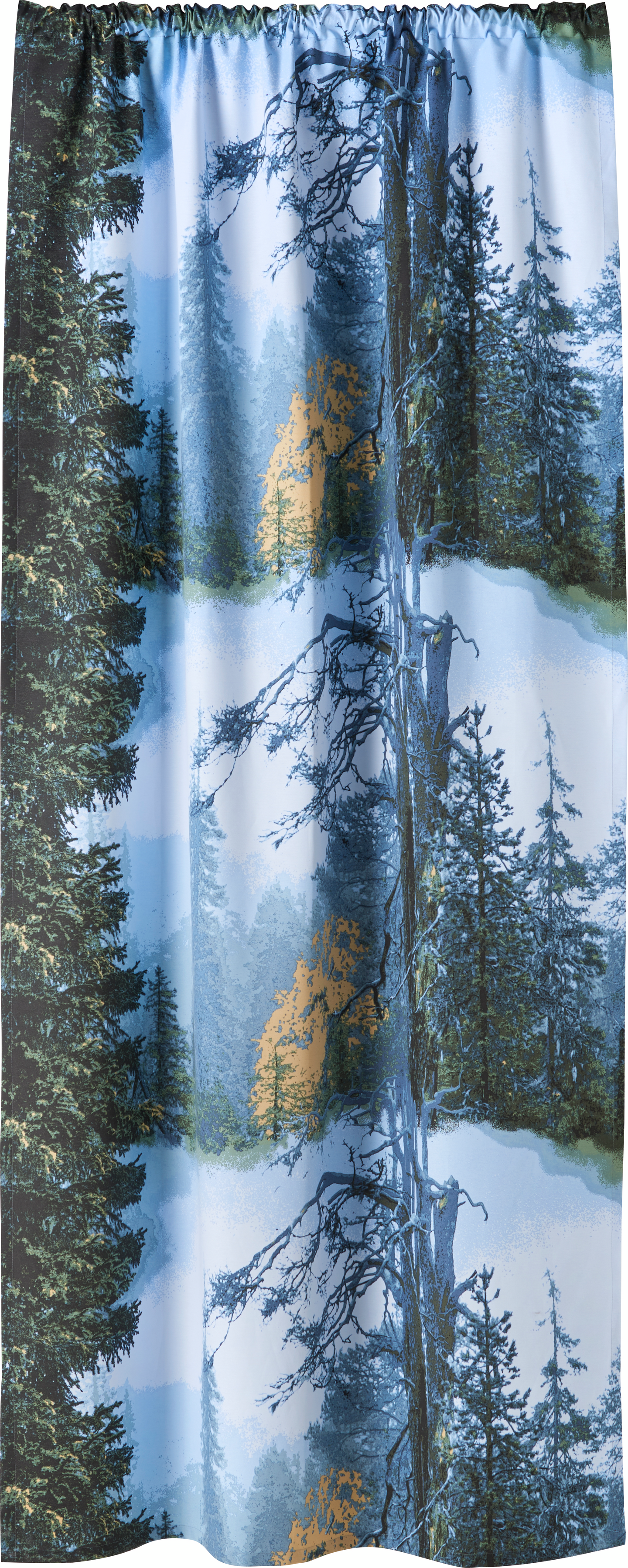 Vallila Valtavaara verho turkoosi