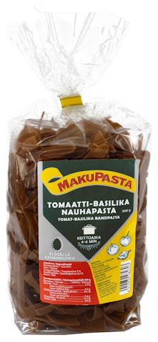 MakuPasta Tomaatti-basilika Nauhapasta 330g