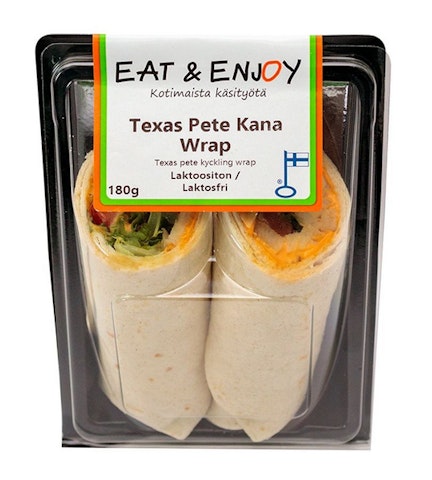 Eat Enjoy Texas Pete Kana Wrap 180g