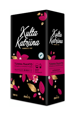 Kulta Katriina Tumma paahto pannukahvi RFA 500g