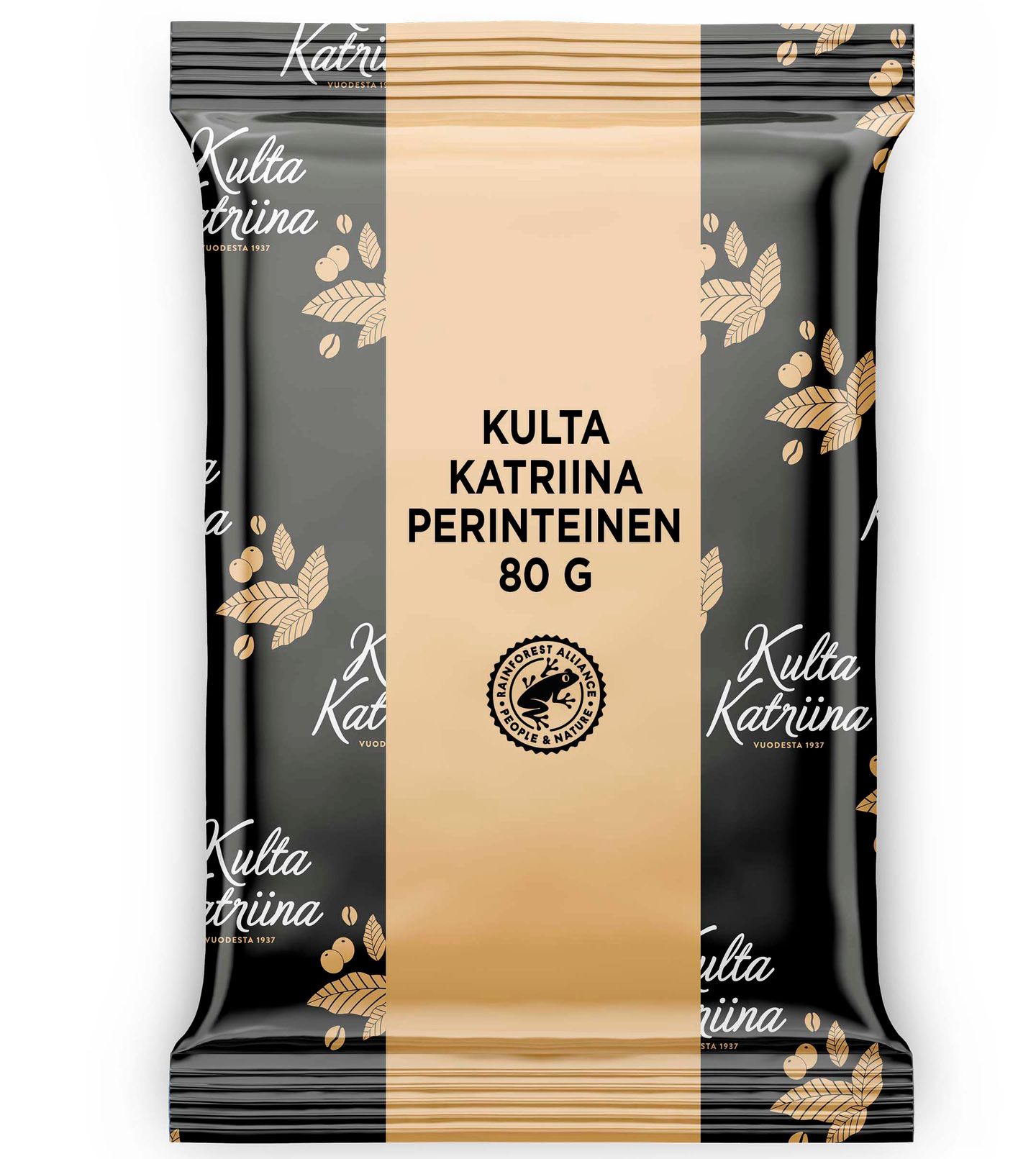 Kulta Katriina Perinteinen hieno jauhatus kahvi RFA 50x80g