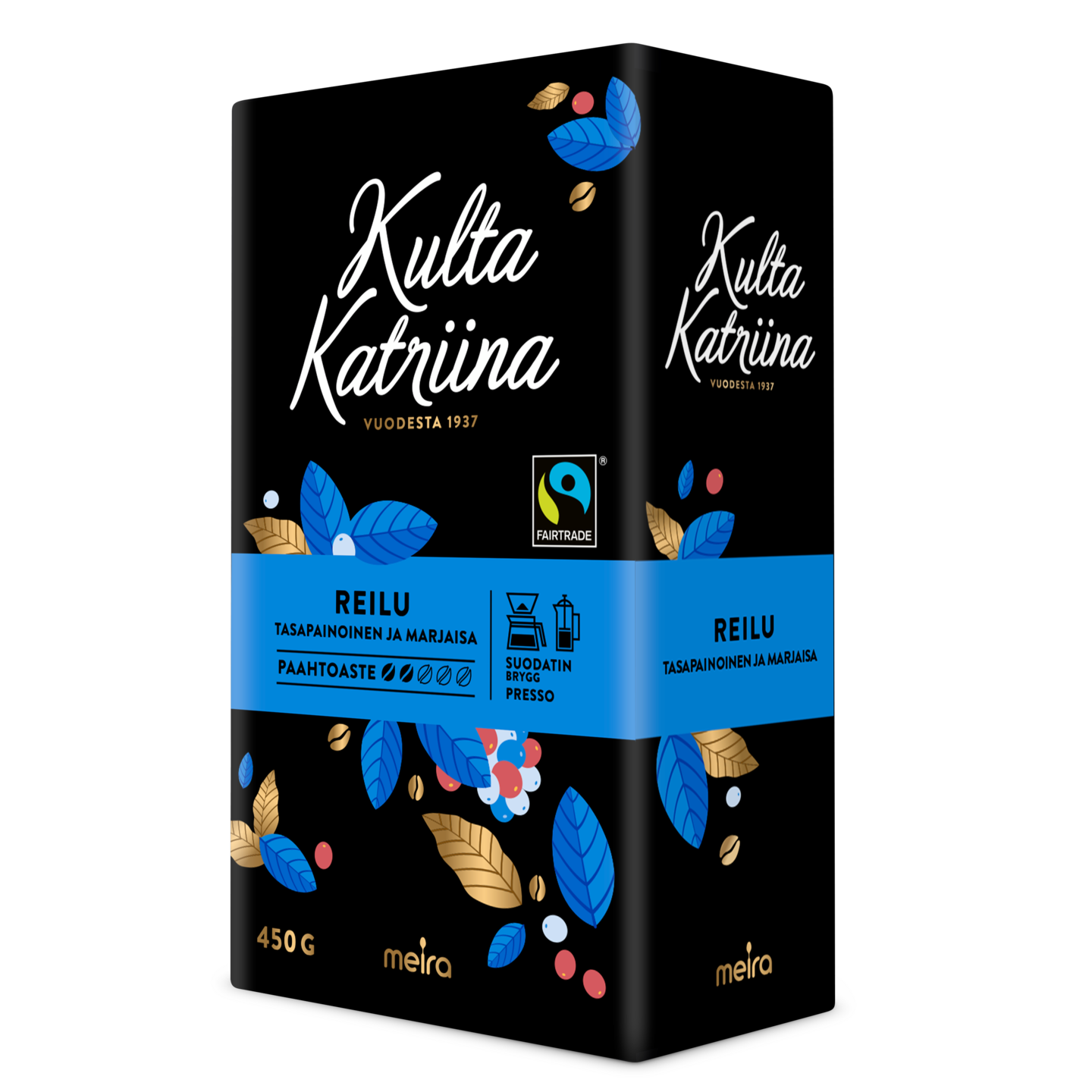 Kulta Katriina Reilu suodatinkahvi Reilu kauppa 450g | K-Ruoka Verkkokauppa