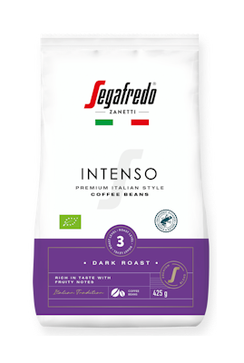 Segafredo Intenso papukahvi 425g RFA luomu