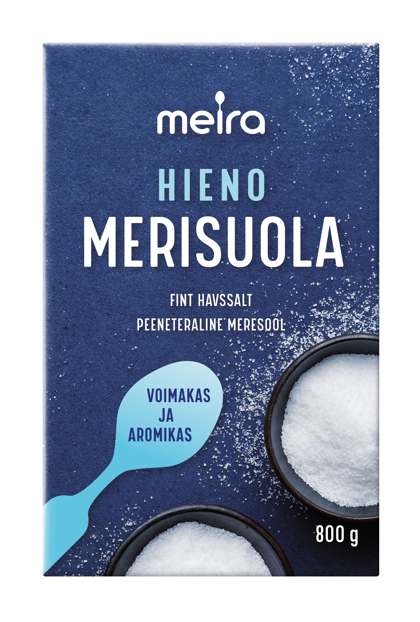 Meira Merisuola 800g hieno Voimakas ja aromikas