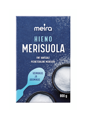 Meira Merisuola 800g hieno Voimakas ja aromikas