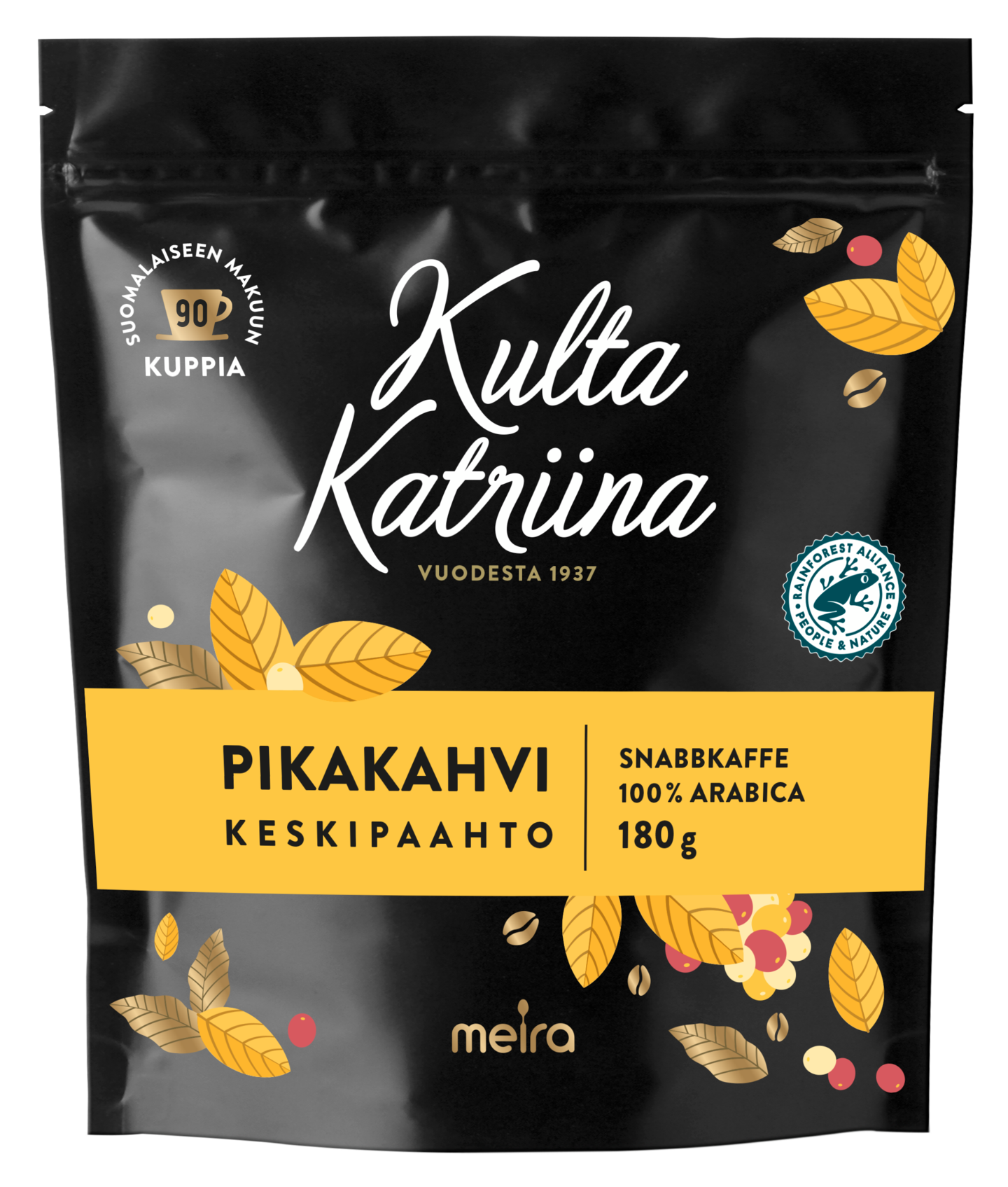 Kulta Katriina Pikakahvi RFA 180g | K-Ruoka Verkkokauppa