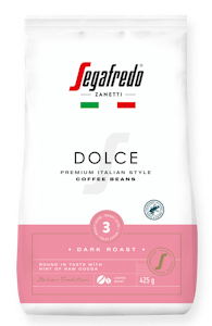 Segafredo Dolce kahvi 450g papu RFA