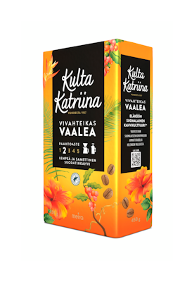 Kulta Katriina Vivahteikas vaalea suodatinkahvi RFA 450g