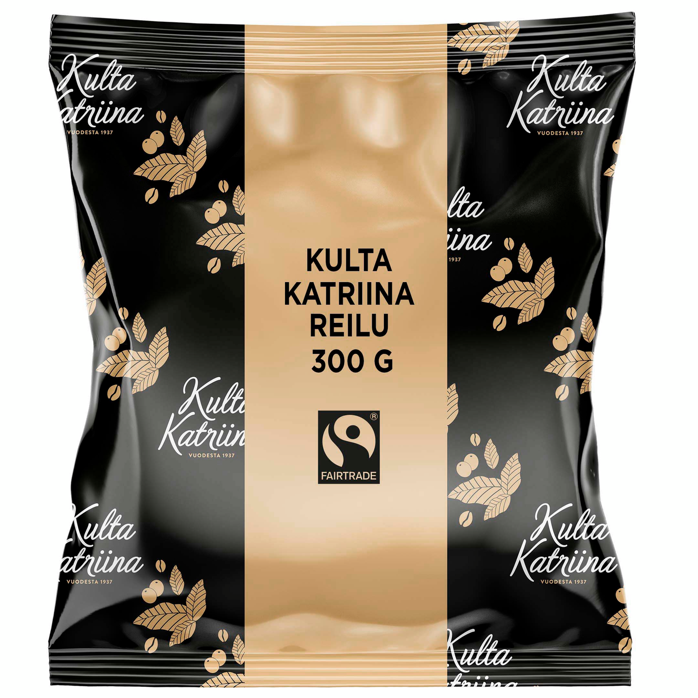 Kulta Katriina Reilu puolikarkea jauhatus kahvi Reilu kauppa 15x300g