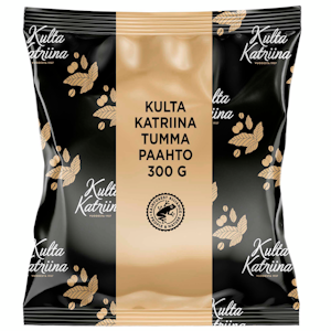 Kulta Katriina Tumma paahto karkea jauhatus kahvi RFA 15x300g