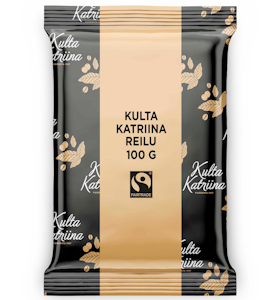 Kulta Katriina Reilu hieno jauhatus kahvi Reilu kauppa 44x100g