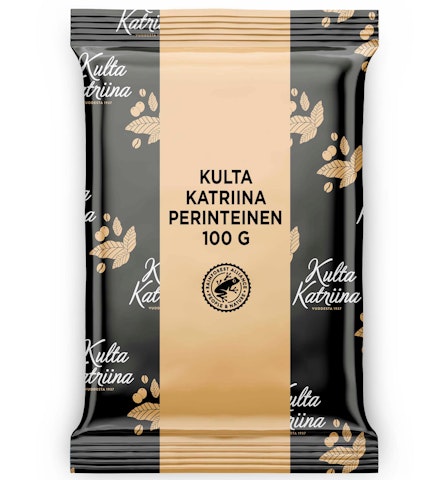 Kulta Katriina Perinteinen hieno jauhatus kahvi RFA 44x100g