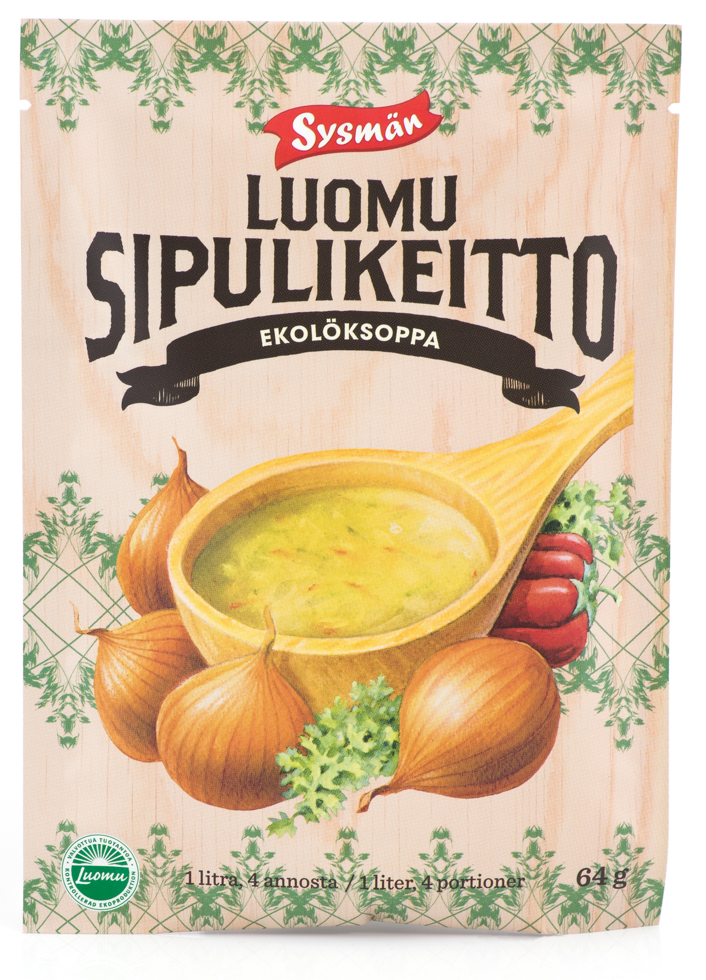 Sysmän Luomusipulikeitto 64 g