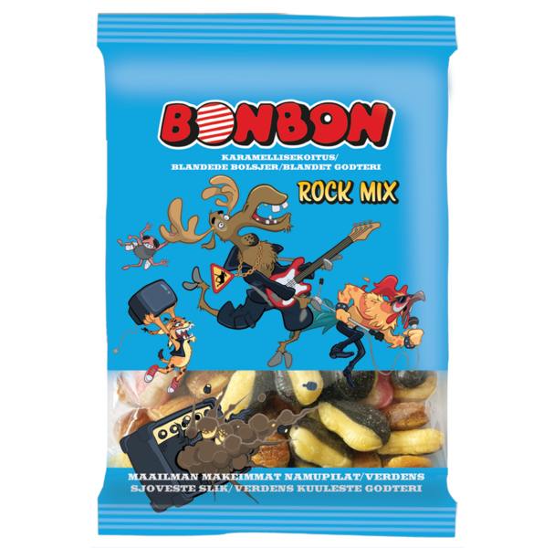 BonBon Rock Mix karamellisekoitus 170g