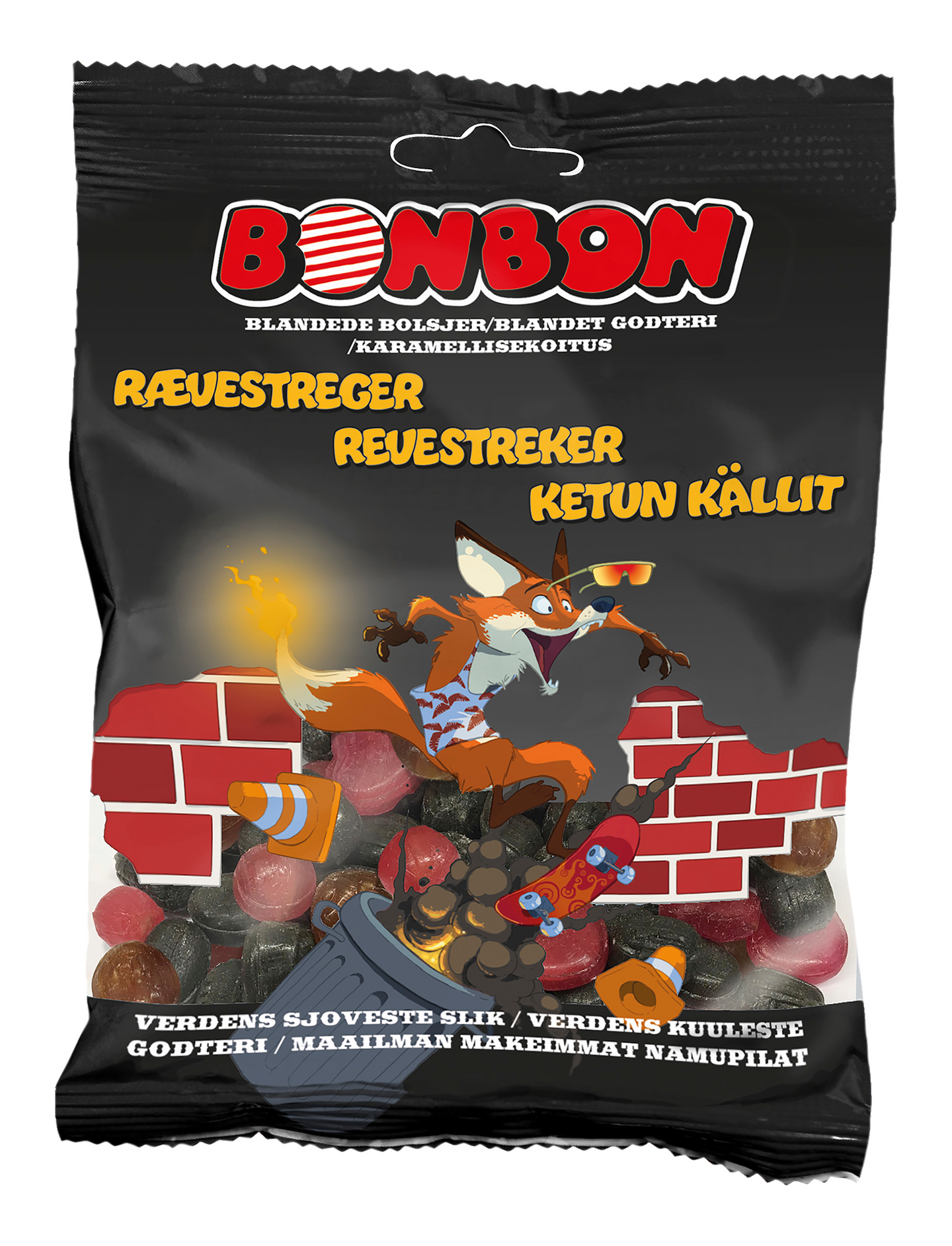 BonBon Ketun källit 170g karamellisekoitus | K-Ruoka Verkkokauppa