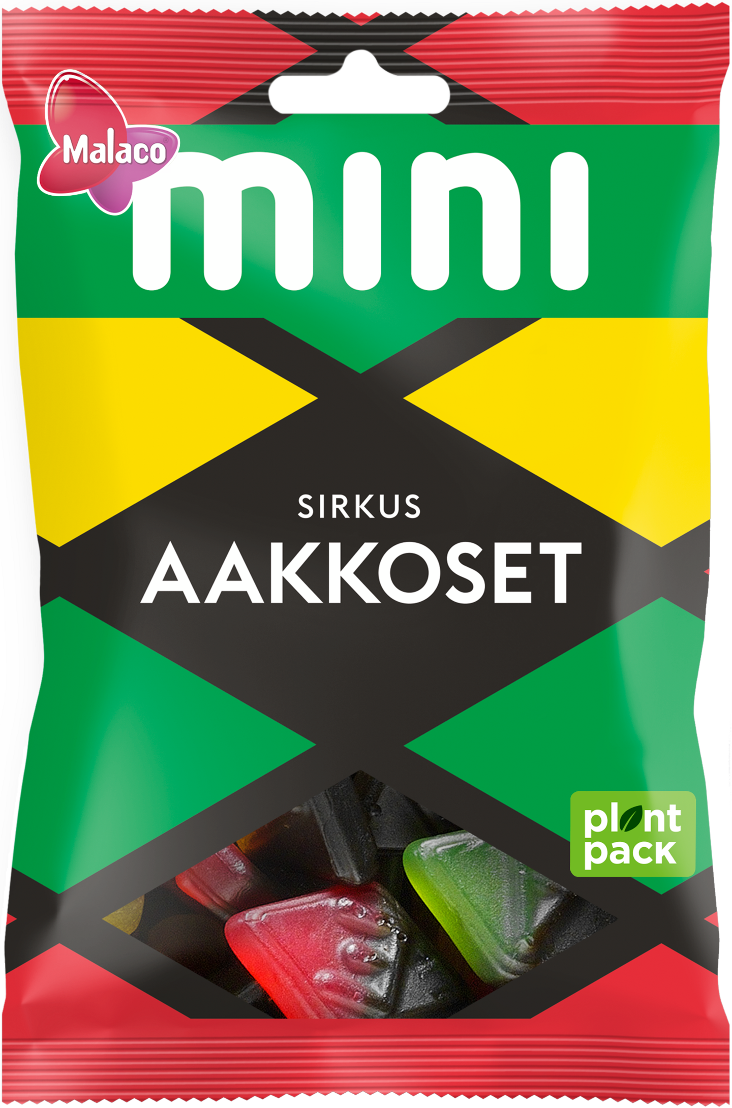 Malaco Aakkoset Sirkus 120g viinikumimakeisia — HoReCa-tukku Kespro