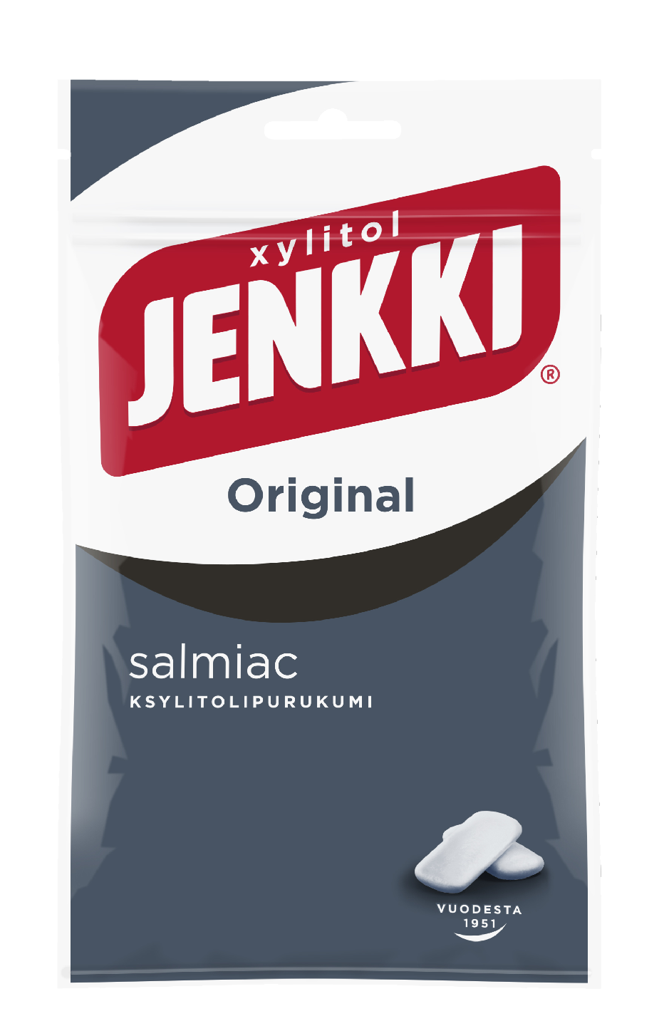 Jenkki Original Salmiac ksylitolipurukumi 100g