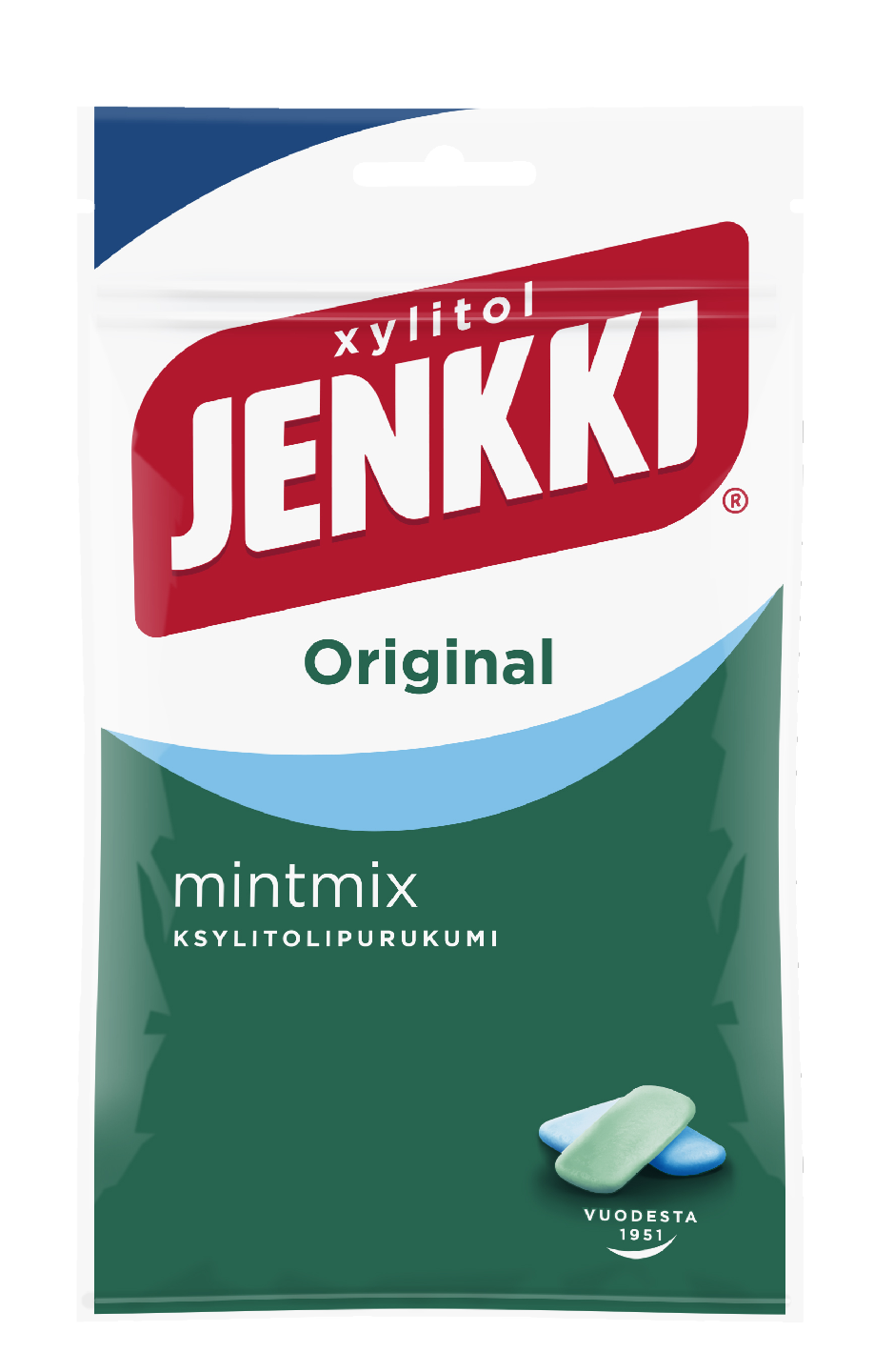 Jenkki Original mint mix ksylitolipurukumi 100g