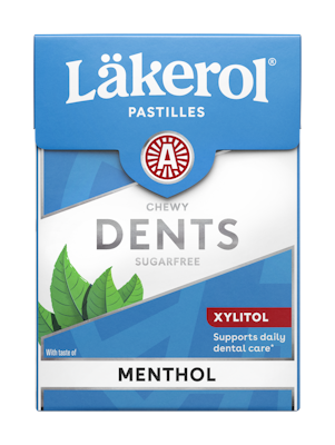 Läkerol dents menthol pastilli 85g