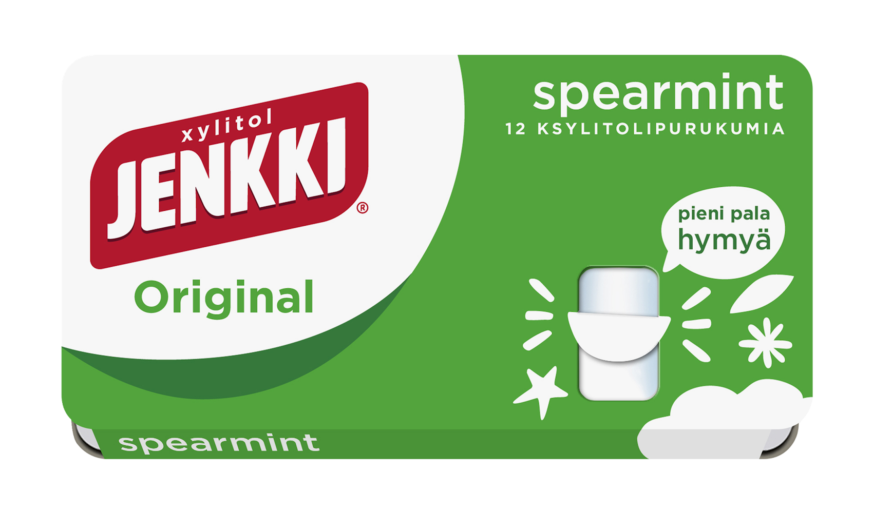 Jenkki Original purukumi 18g Spearmint - HoReCa-tukku Kespro